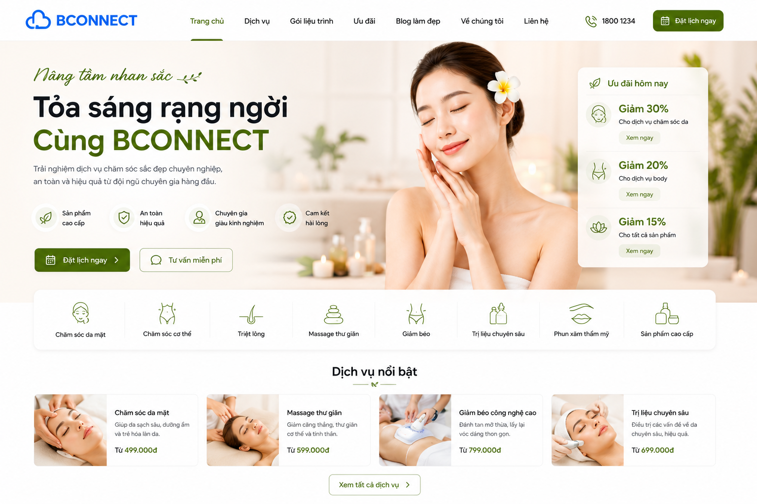 Giải pháp Spa